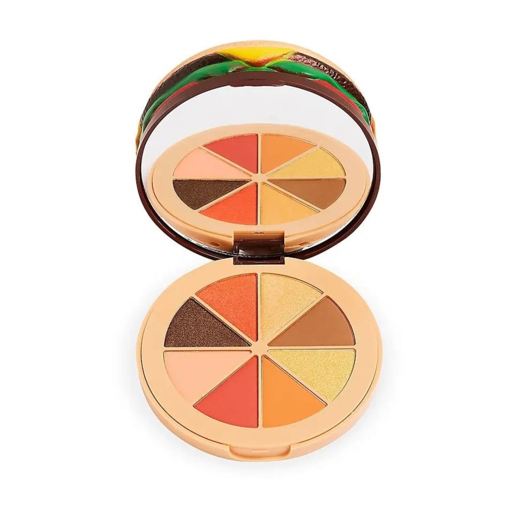 Tasty Burger Eyeshadow Palette Grilled Cheesy NIB